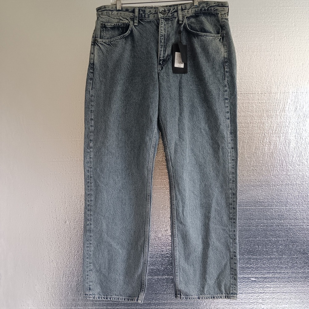 Rag & Bone Fit 4 Straight Jeans Men 36x32 *38x32 Blue NWT Linden Authentic Rigid